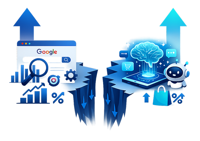 Customer search behavior